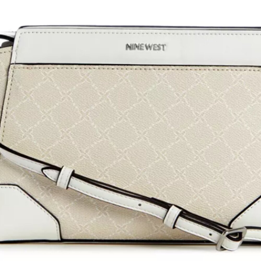 Nine West Brooklyn Mini X-Body in Beige